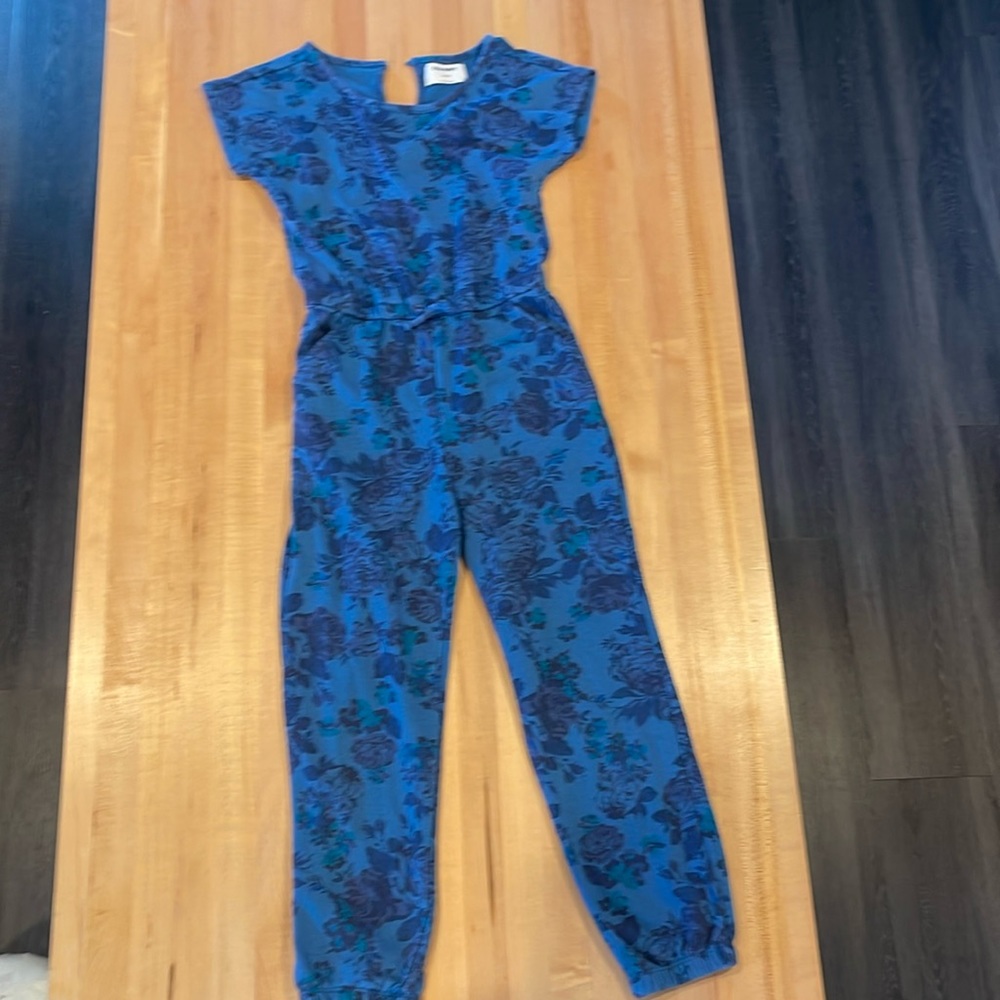 One piece Short-sleeved Full Length Romper